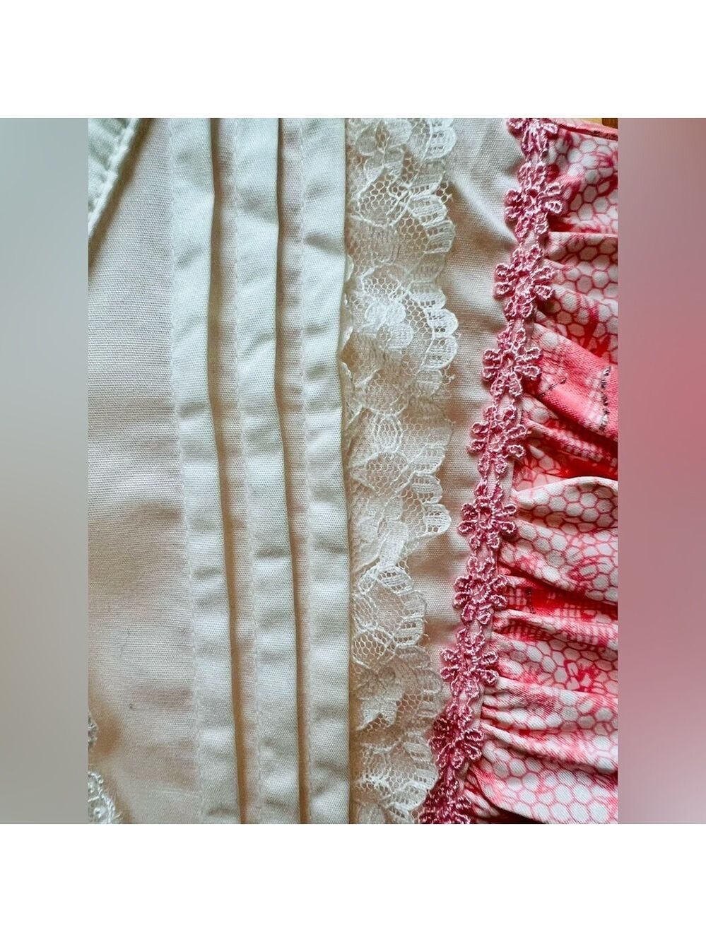 Bodyline Sweet Lolita Pink Floral OP Dress 2L Harajuku J-Fashion Kawaii 2011 New - Picture 10 of 16
